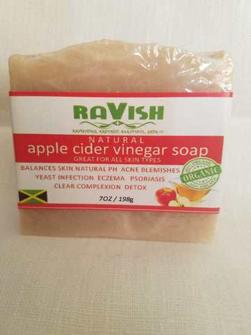 Ravishing Botanics- Apple Cider Vinegar Soap