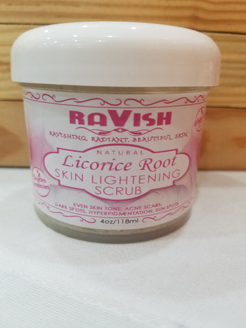 RAVISH - Licorice Root Skin Lightening Scrub