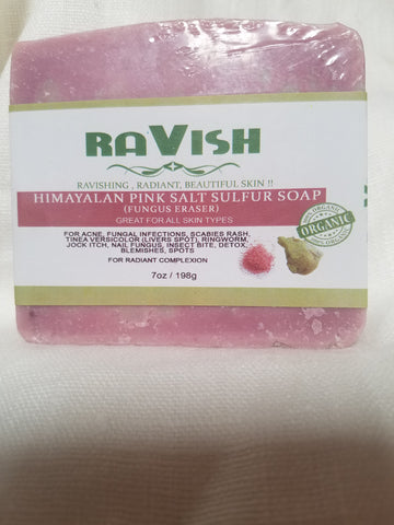 Ravishing Botanics - Himalayan Pink Salt Suphur Soap