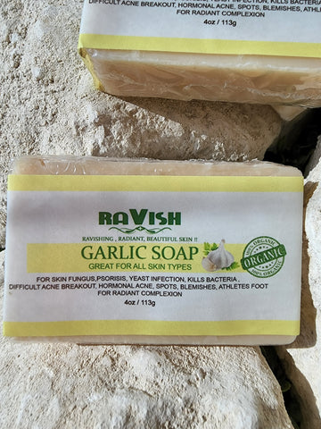 4oz Garlic Soap
