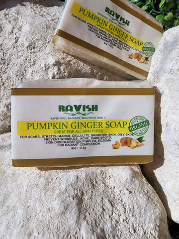 4oz Pumpkin Ginger Soap