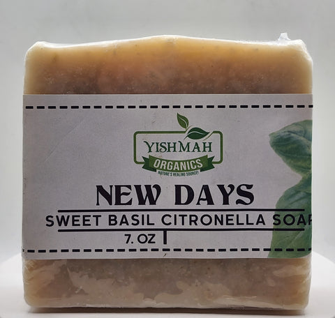 NEW DAYS ( Sweet Basil& Citronella) soap