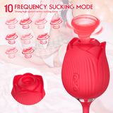 Rose extention vibrator dildo sex toy