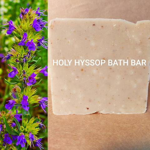 Holy Hyssop Bath Bar