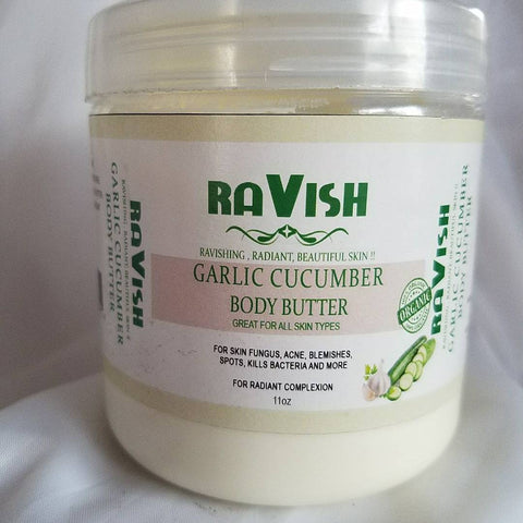 Garlic Cucumber Body Butter